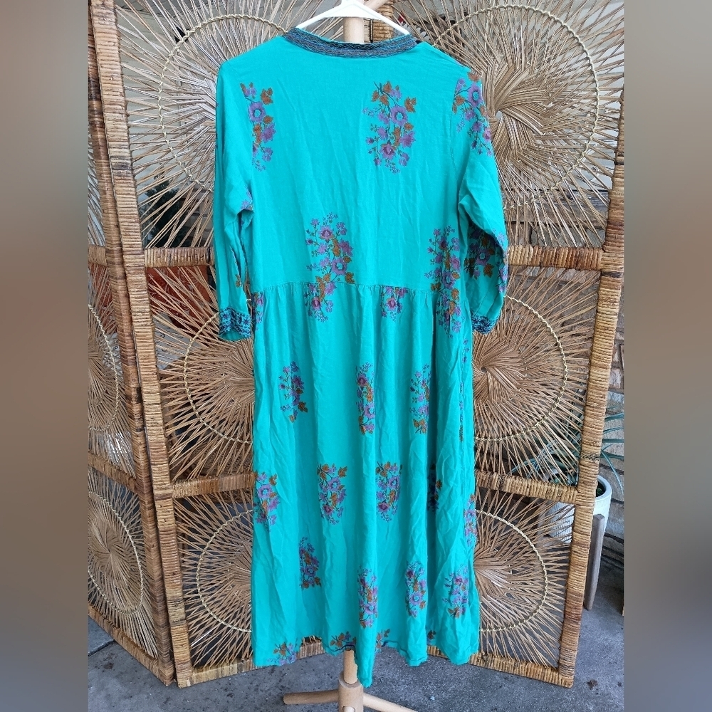 AVAASA MIX N' MATCH Floral Print Flared Kurta_XL - Picture 9 of 9